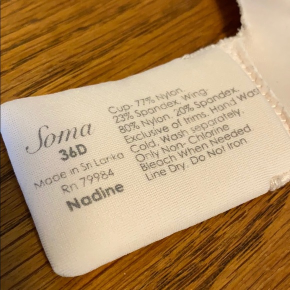 Soma Nadine Smooth Coverage Bra - Picture 3 of 4